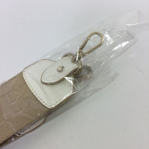 True Religion Detachable Shoulder Crossbody Strap Replacement Only Beige White - Picture 4 of 7